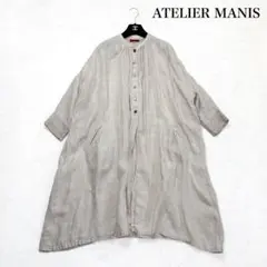 ATELIER  MANIS  アトリエマニスリネンジャケット ATELIER MANIS アトリエマニスリネンジャケット - メルカリ