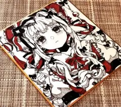 オリジナル 手描きアナログイラスト ミニ色紙