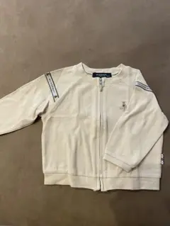 BURBERRY ベージュ ジップアップ トレーナー