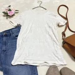 HERMES エルメス トップス シャツ 半袖 白
