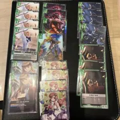 ガンダムカードゲーム　緑セット21枚