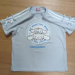 Ricca nicca ／しまむら Sanrio シナモンロールＴシャツ　140