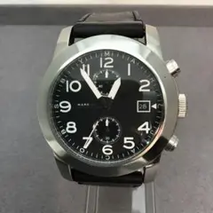 ❣️最終値下げ❣️MARC BY MARC JACOBSクロノグラフ 腕時計ブラック