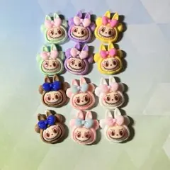 ラブブ らぶぶ デコパーツ 12個セット