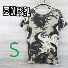 DIESEL●ディーゼル＜柄アートTシャツ＞M0090y