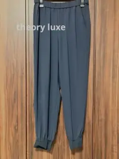 theory luxe RINKA FLOW ブラウス＆パンツ ネイビー 38難