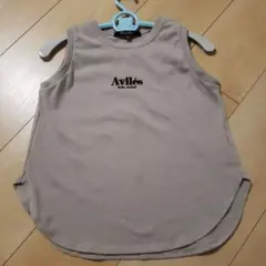 Candy Blue ノースリーブタンクトップ 130 ベージュ