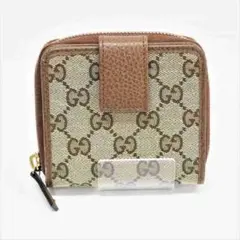 グッチ 折り財布 GGキャンバス GUCCI 二つ折り 346056 2184
