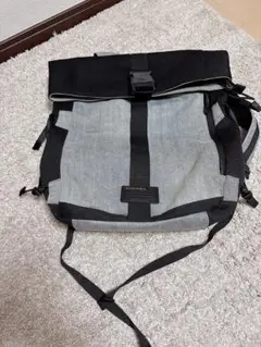 DIESEL ロールトップリュック グレー・ブラック
