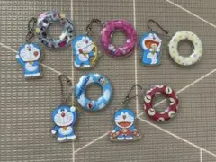 ドラえもん　ガチャガチャうきわチャーム　5個セット