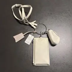 未使用！スマホ ショルダーバックホワイト