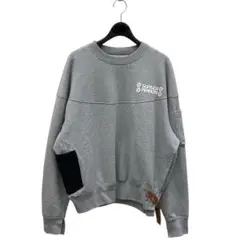 即完売　SUNSEA 29th PERALTA Sweat Shirt グレー SUNSEA 29th PERALTA Sweat Shirt グレー サイズ2 サンシー