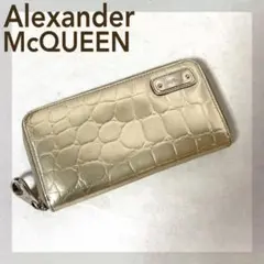正規品★アレキサンダーマックイーン★ラウンドファスナー長財布