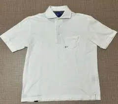 メンズビギ×DENHAMシルケットサーフニットポロシャツ