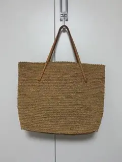 【超美品✨】Sans Arcidet ラフィア トートバッグ 袋付き