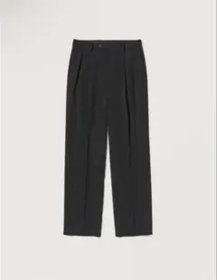 LIGHT WOOL MAX GABARDINE TWO-TUCK SLACKS