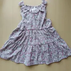 RAT-A-TATR ラッタッター　小花柄　ティアード　ワンピース　90cm