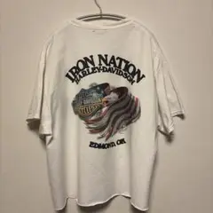【90s】USA製 Harley-Davidson イーグル Tシャツ