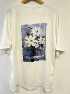 NOWLE 花柄プリント Tシャツ XL