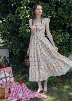 lacemade「ラズベリー」コルセットドレス M