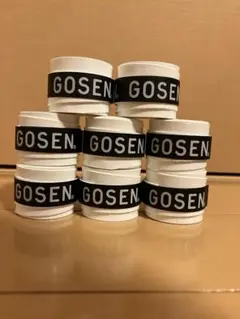 GOSEN グリップテープ 8個 白色