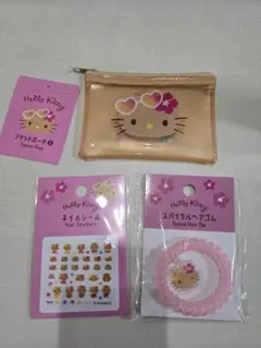 サンリオ　日焼けキティ　3点セット ダイソー　セリア　キャンドゥ
