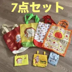 パンどろぼう、りんごかもしれない他　トートバッグセット 7点セット