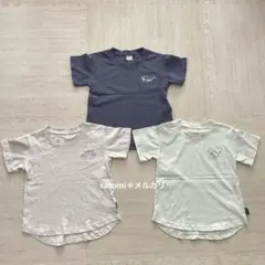 petit main Tシャツ　100 ３種類　まとめ売り