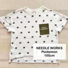NEEDLE WORKS ポケモンコラボ　Tシャツ 100cm