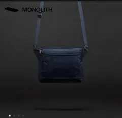 everyone MONOLITH ブラック サコッシュ PAPERBACK POUCH STANDARD EO BLACK | everyone