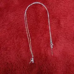 イニシャルA ネックレス 18K WG 18金 ホワイトゴールド 10万円程