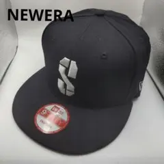 ◆1227 NEWERA　S　キャップ　ブラック　アジャスタ