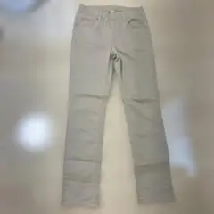 ユニクロ　キッズ　ズボン　ストレートパンツ　ベージュ　XL