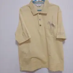 美品 adabat イエローポロシャツ