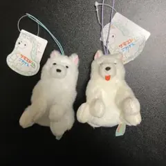 くったりサモエドくん ごきげんVMC ぬいぐるみ 2種セット