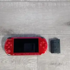SONY ソニー☆プレイステーションポータブル PSP-3000 レッド