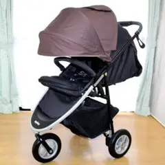 美品 Aprica Smooove 3輪 ハイシートベビーカー◆ハンドブレーキ◆