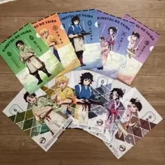 鬼滅の刃　限定クリアポスター&クリアファイルコンプリートセット