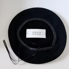 【新品】LOWRYS FARM ブラック ベレー帽 フリーサイズ