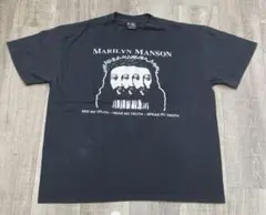 USA製 MARILYN MANSON マリリンマンソン BELIEVE 黒XL