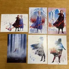 アナと雪の女王　ポストカード　3枚セット×2（計6枚）
