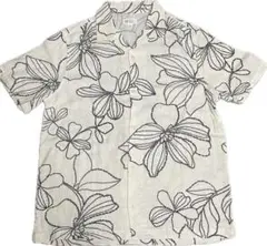 GAP 花柄 半袖シャツ Lサイズ　美品