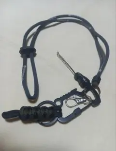 中古品　Snow Peak ストラップ グレー
