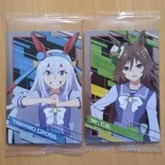 ウマ娘 シンデレラグレイ ウエハース カード タマモクロス ミスターシービー