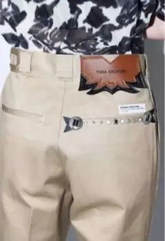 TOGA×Dickiesフレアパンツ ベージュ 34