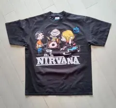 NIRVANA IN UTERO ニルヴァーナ x snoopy Tシャツ