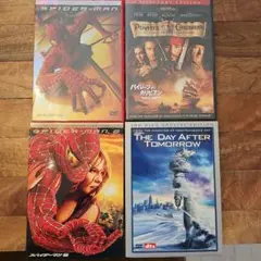 スパイダーマン　その他DVD ４枚セット