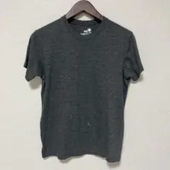 EDWIN【M】グレー クルーネック Tシャツ 半袖　メンズ　シンプルコーデ