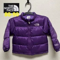 【美品】THE NORTH FACE キッズダウン 80 90cm