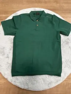 HERG1 エルグワン ニットポロシャツ 半袖 XL 緑 グリーン ゴルフウェア